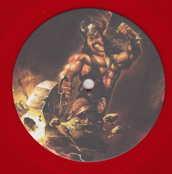 Amon Amarth The Crusher, Back On Black united kingdom, LP red