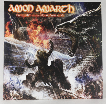Amon Amarth Twilight Of The Thunder God, Metal Blade records, Vinyl Me, Please usa, LP clear