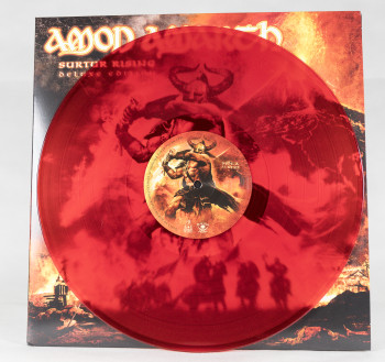 Amon Amarth Surtur Rising, Metal Blade records, Church Of Vinyl germany, LP red