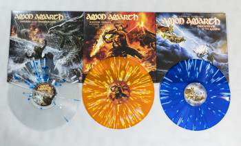 Amon Amarth Surtur Rising, Metal Blade records, Church Of Vinyl germany, LP orange