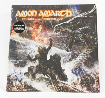 Amon Amarth Twilight Of The Thunder God, Back On Black united kingdom, LP clear