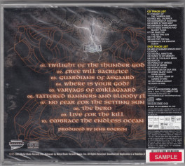 Amon Amarth Twilight Of The Thunder God, Metal Blade records japan, CD Promo