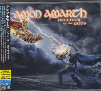 Amon Amarth Deceiver Of The Gods, Metal Blade records japan, CD Promo
