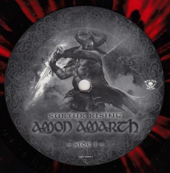 Amon Amarth Surtur Rising, Metal Blade records germany, LP red/black