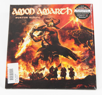 Amon Amarth Surtur Rising, Metal Blade records germany, LP red/black