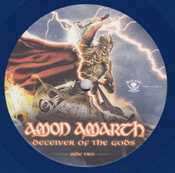Amon Amarth Deceiver Of The Gods, Metal Blade records germany, LP blue