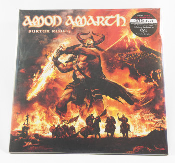 Amon Amarth Surtur Rising, Metal Blade records germany, LP ruby