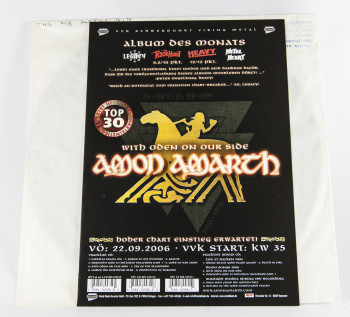 Amon Amarth With Oden On Our Side, Metal Blade records germany, LP Test Pressing