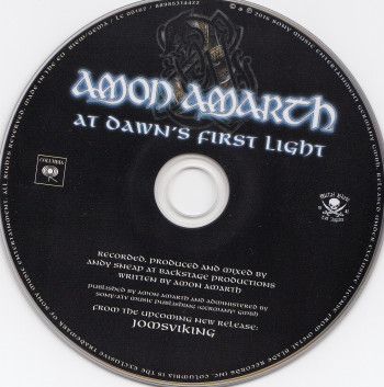 Amon Amarth At Dawn's First Light, Metal Blade records, Sony music/Columbia germany, Single Promo