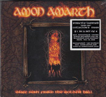 Amon Amarth Once Sent From The Golden Hall, Metal Blade records europe, CD