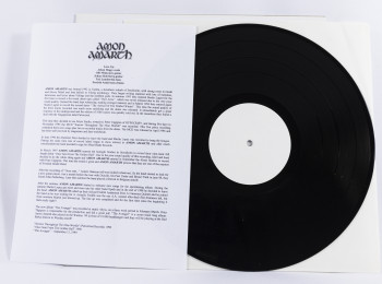 Amon Amarth The Avenger, Metal Blade records germany, LP Test Pressing