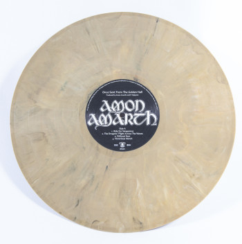 Amon Amarth Once Sent From The Golden Hall, Metal Blade records europe, LP khaki