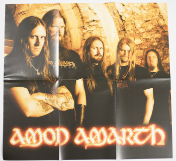 Amon Amarth With Oden On Our Side, Metal Blade records europe, LP amber