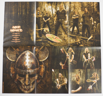 Amon Amarth Surtur Rising, Metal Blade records europe, LP brown