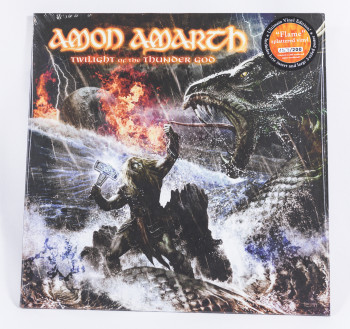 Amon Amarth Twilight Of The Thunder God, Metal Blade records europe, LP yellow/red