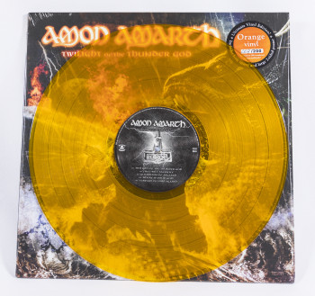 Amon Amarth Twilight Of The Thunder God, Metal Blade records europe, LP orange