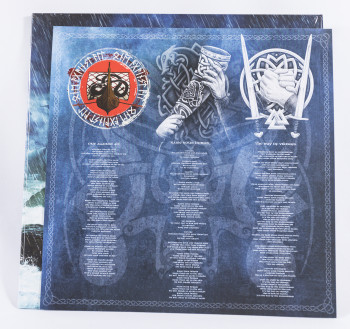 Amon Amarth Jomsviking, Metal Blade records europe, LP blue