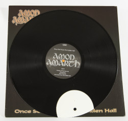 Amon Amarth Once Sent From The Golden Hall, Metal Blade records germany, LP Mislabel